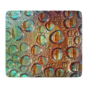 Rainbow Drops Cutting Board