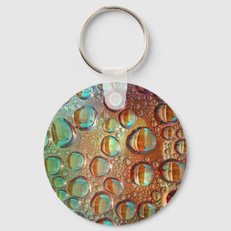 Rainbow Drops Key Ring