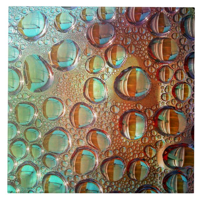 Rainbow Drops Tile (Front)