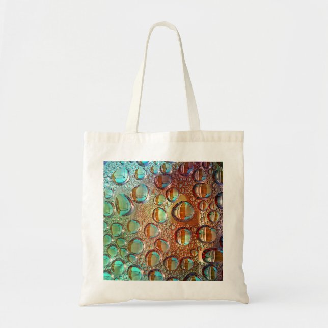 Rainbow Drops Tote Bag (Front)