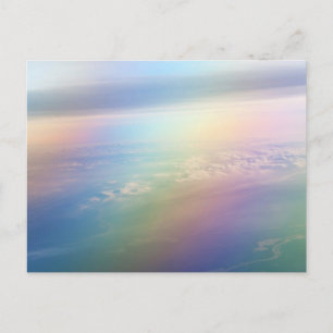 Rainbow Earth. Essence of Life Postcard