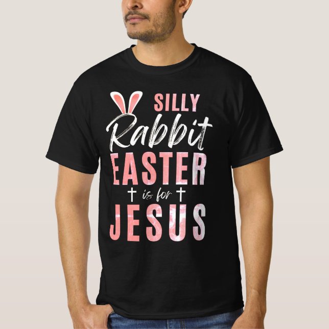 Rainbow Easter Bunny - Easter T-Shirt (Front)