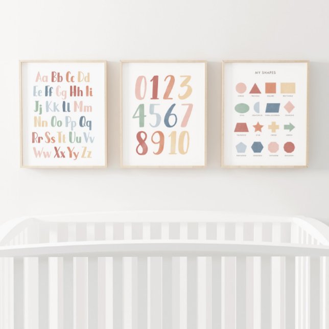 Rainbow Educational Classroom Decor Set of 3 (Creator Uploaded)