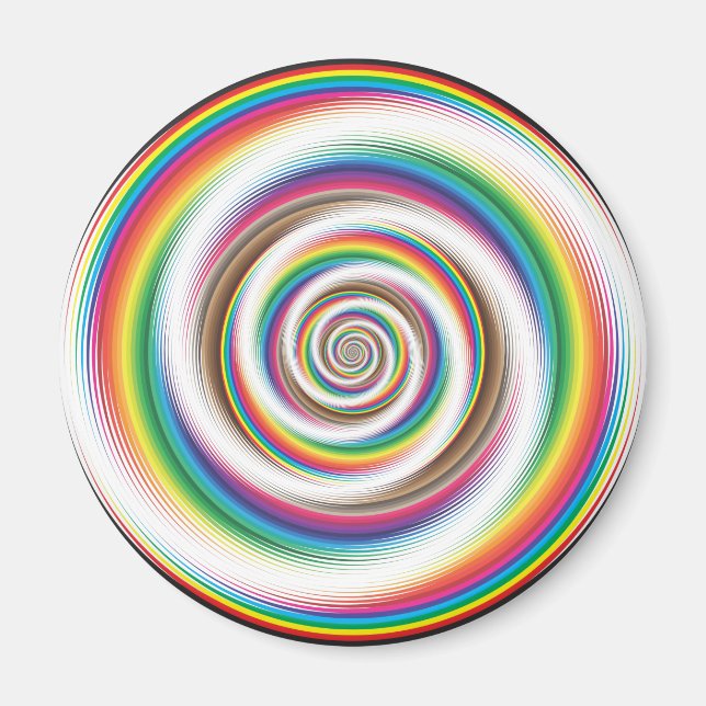 Rainbow effect magnet (Front)