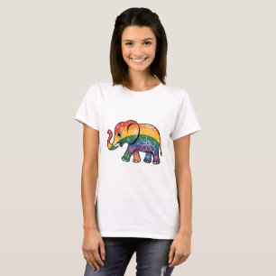 Rainbow Elephant T-Shirt