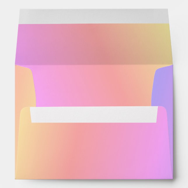 Rainbow Envelope A7 (Back (Bottom))