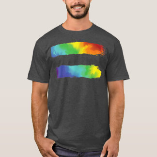 Rainbow Equal Sign  Rainbow Flag LGBTQ Equality  T-Shirt