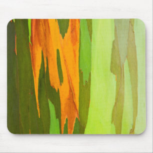 Rainbow Eucalyptus bark, Hawaii Mouse Pad