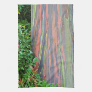 Rainbow Eucalyptus Tree Tea Towel