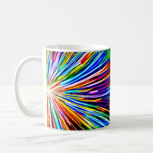 Rainbow Explosion  Coffee Mug