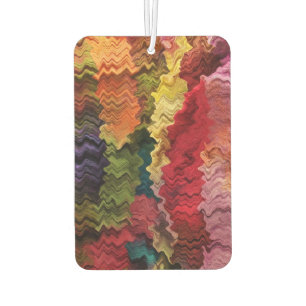 Rainbow Fabric Abstract Air Freshener