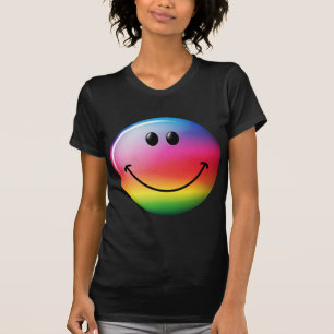 Rainbow Face T-Shirt