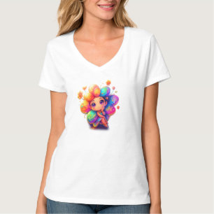 Rainbow Fairy Graphic Tee – Cute & Colourful Shirt