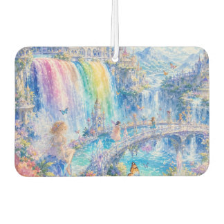 Rainbow Fairy Waterfall Fantasy Car Air Freshener