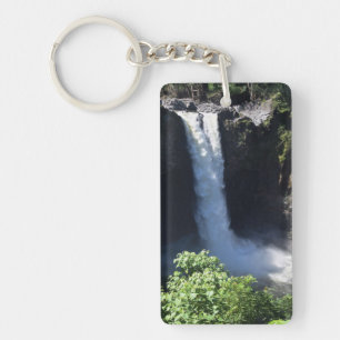 Rainbow Falls, Hilo Hawaii Key Ring