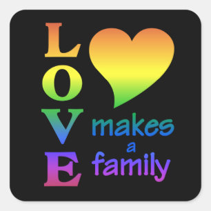 Rainbow Family stickers