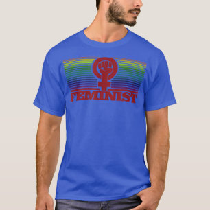 Rainbow Feminism Pride Intersectional Feminist 511 T-Shirt