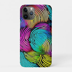 Rainbow Fingerprint Dreams Case-Mate iPhone Case