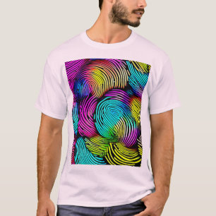 Rainbow Fingerprint Dreams T-Shirt