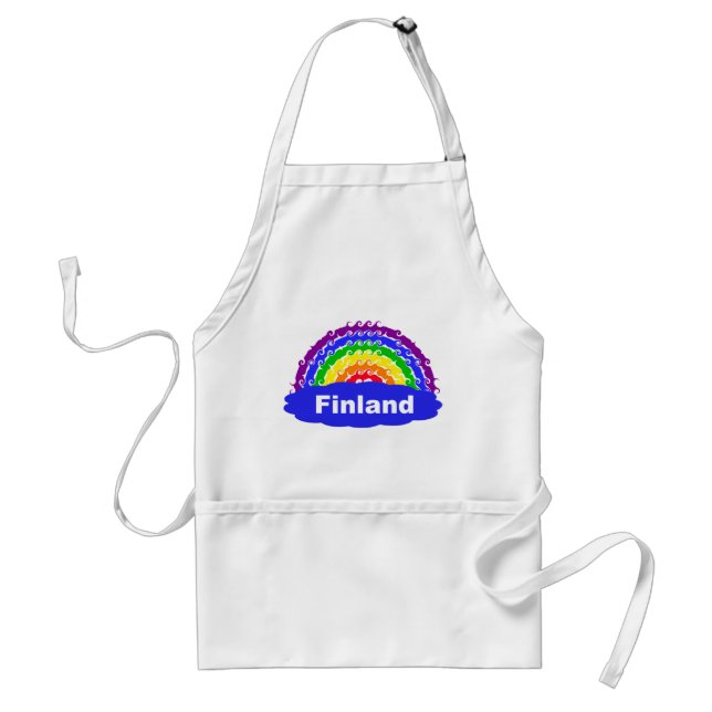 Rainbow Finland apron (Front)