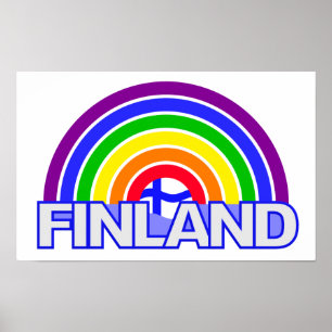 Rainbow Finland poster