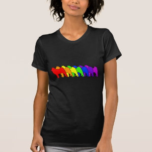 Rainbow Finnish Spitz T-Shirt