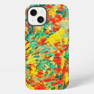 Rainbow Fireworks Celebration Art Abstract iPhone 13 Case