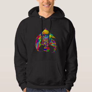Rainbow Fish 381 Hoodie