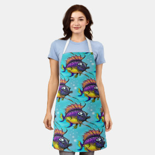 Rainbow Fish Apron