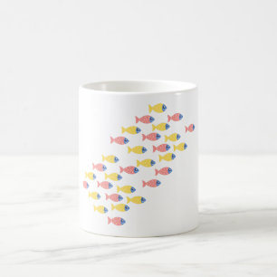 Rainbow Fish Migration Coffee Cup