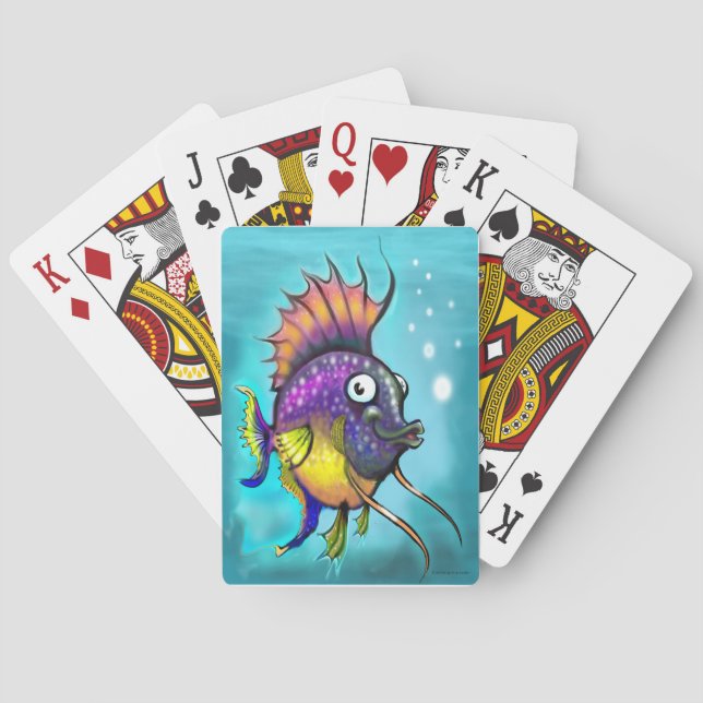 Rainbow Fish Playing Cards (Back)