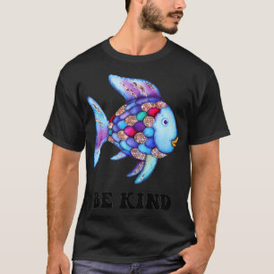 Rainbow Fish Teacher Life Teaching Back To School  T-Shirt
