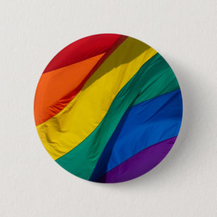 Rainbow Flag 6 Cm Round Badge