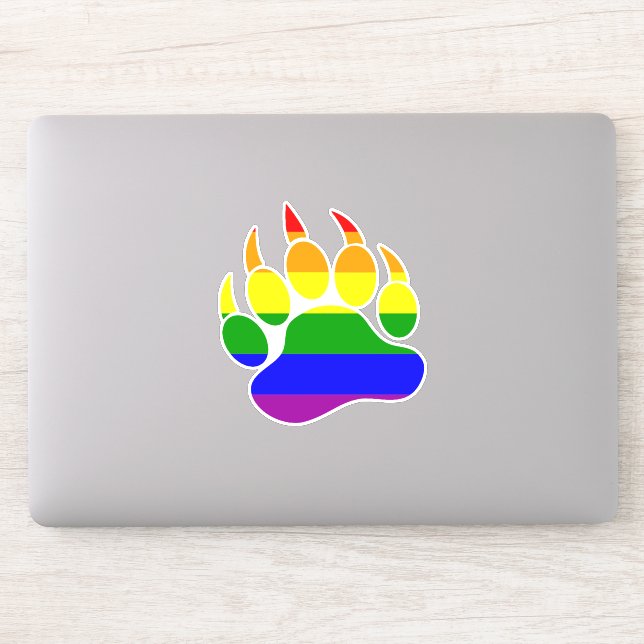 Rainbow Flag Bear Paw (Computer)