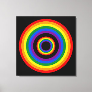 RAINBOW FLAG BUTTON + your sign or text