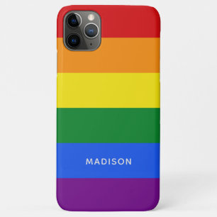 Rainbow Flag custom name phone cases