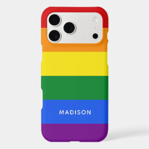 Rainbow Flag custom name phone cases