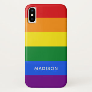 Rainbow Flag custom name phone cases