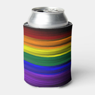 Rainbow Flag Foam Can Cooler