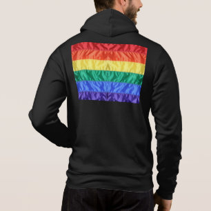 Rainbow Flag Gay Pride LGBTQ LGBT love is love Hoodie