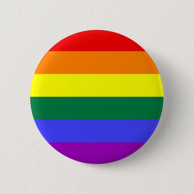 Rainbow Flag Lapel Pin (Front)
