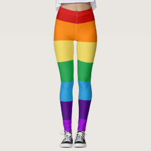 Rainbow flag leggings
