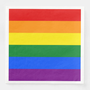 Rainbow Flag Napkin