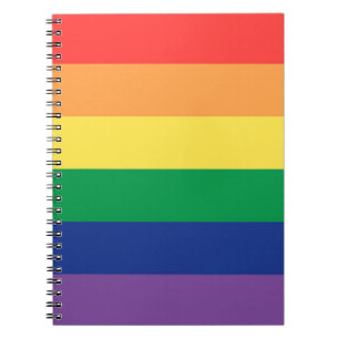 Rainbow Flag Notebook