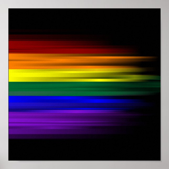 Rainbow Flag Posters (Front)
