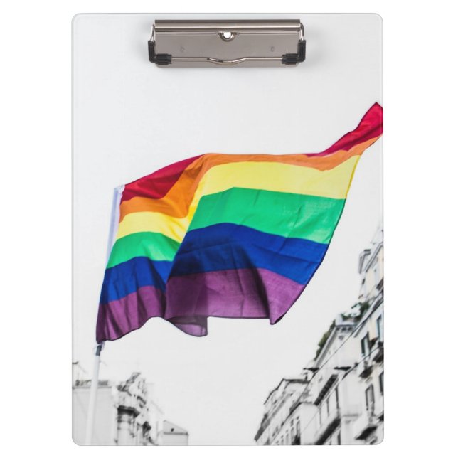 Rainbow Flag Pride Clipboard (Front)