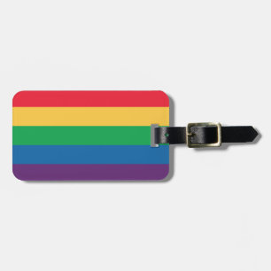 Rainbow Flag Pride Luggage Tag