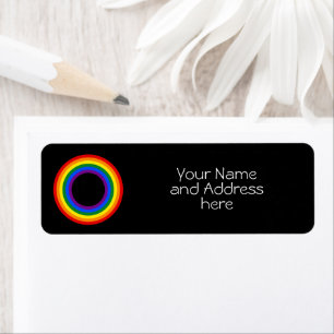 RAINBOW FLAG - STRIPES - LGBT colours Rings