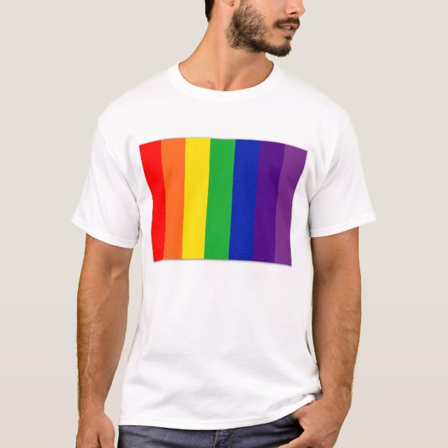 Rainbow Flag T-Shirt (Front)