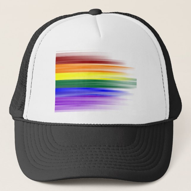 Rainbow Flag Trucker Hats (Front)